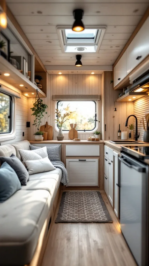 18 Creative Small Camper Interior Ideas To Maximize Space Taipi S