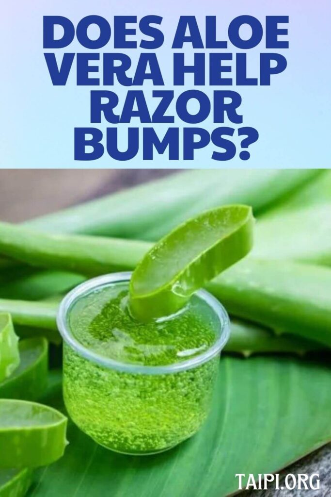 Does Aloe Vera Help Razor Bumps