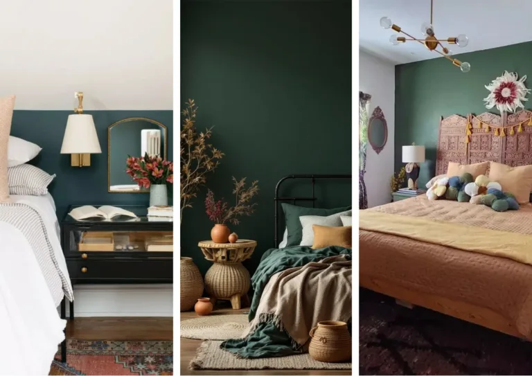 18 Stunning Moody Dark Green Bedroom Ideas for a Luxe Feel