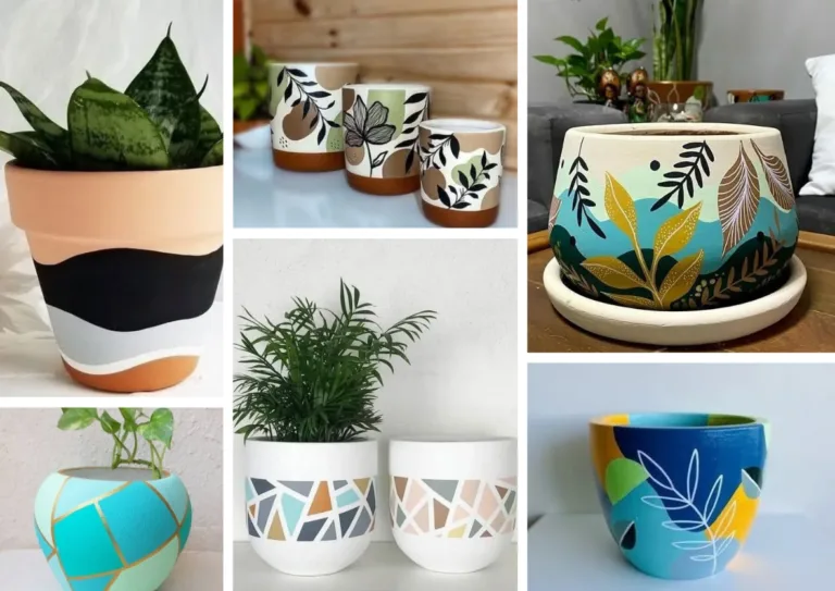 27 Amazing Flower Pot Painting DIY Ideas You can Easily Copy