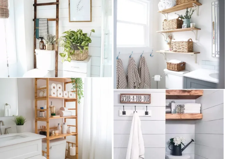 28 Creative Over the Toilet Storage Ideas for Small Bathrooms