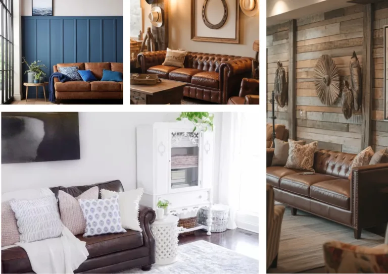 Brown Sofa Living Room