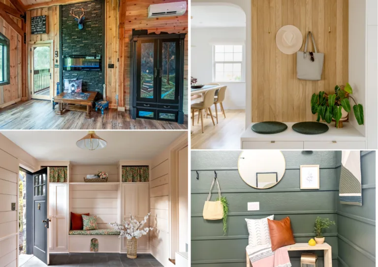 22 Seriously Cute Shiplap Wall Entryway Ideas That Impress your Guests