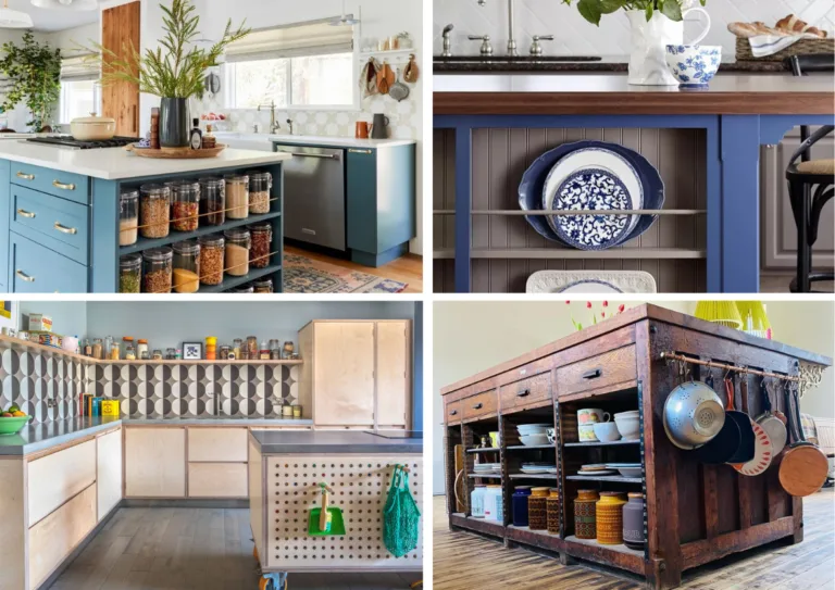 23 Game-Changing Kitchen Island Storage & Organization Ideas You’ll Love