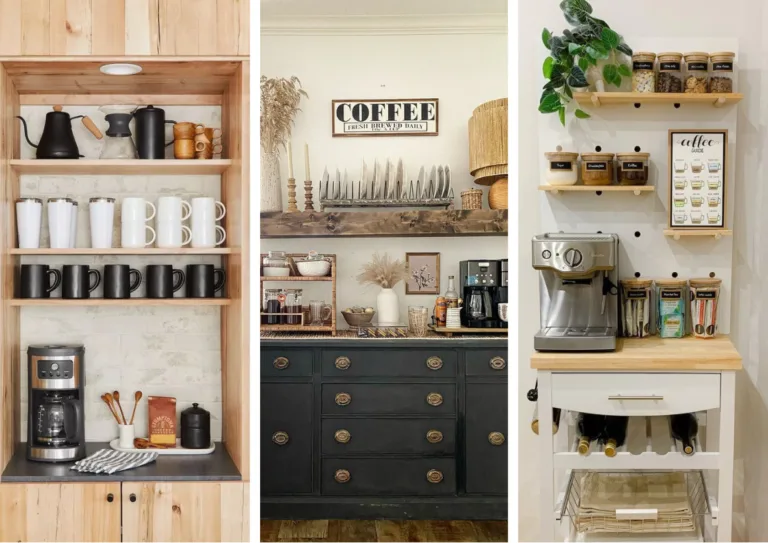 24 Most Clever Small Coffee Bar Ideas for Compact Spaces