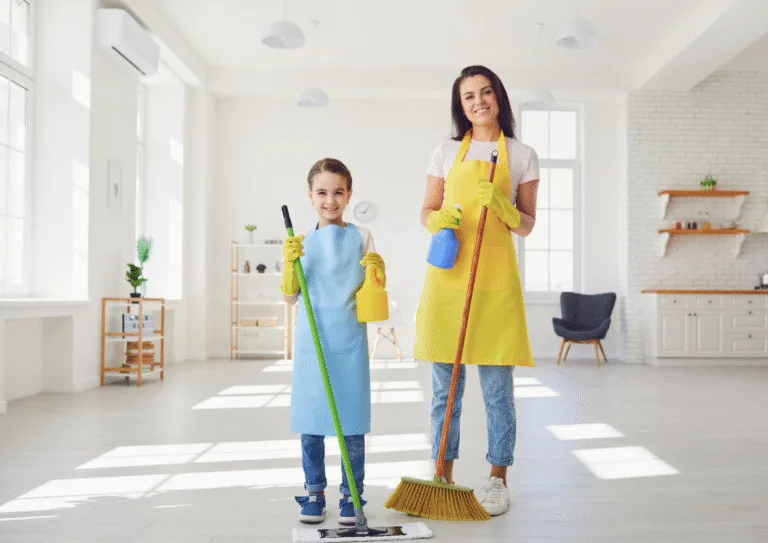 1-Hour Cleaning Schedule for Busy Working Moms