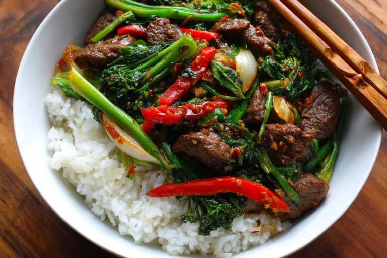 Garlic Butter Lamb Stir Fry Recipe – Ready in 25 Minutes!