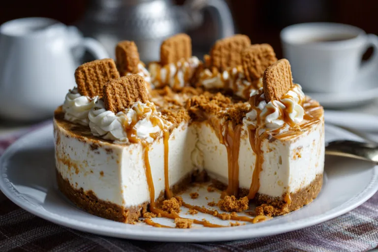 No-Bake Biscoff Cheesecake Recipe