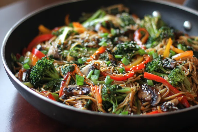 One-Pan Veggie Stir Fry – Healthy Dinner in 20 Minutes