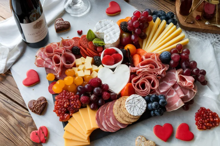 Valentine’s Day Charcuterie Board