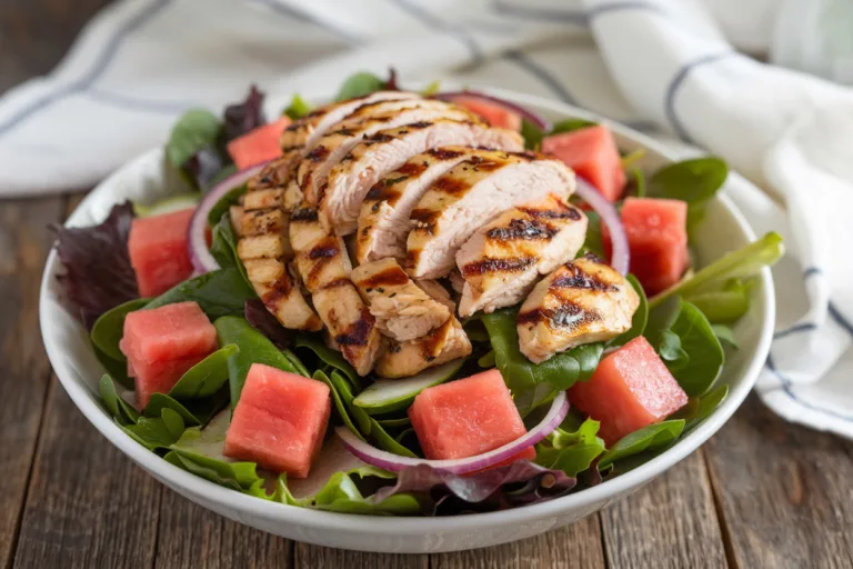 Grilled Chicken and Watermelon Salad Recipe You’ll Crave!