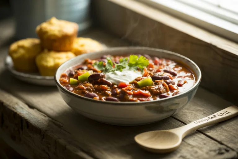 Classic Stovetop Beef Chili Recipe