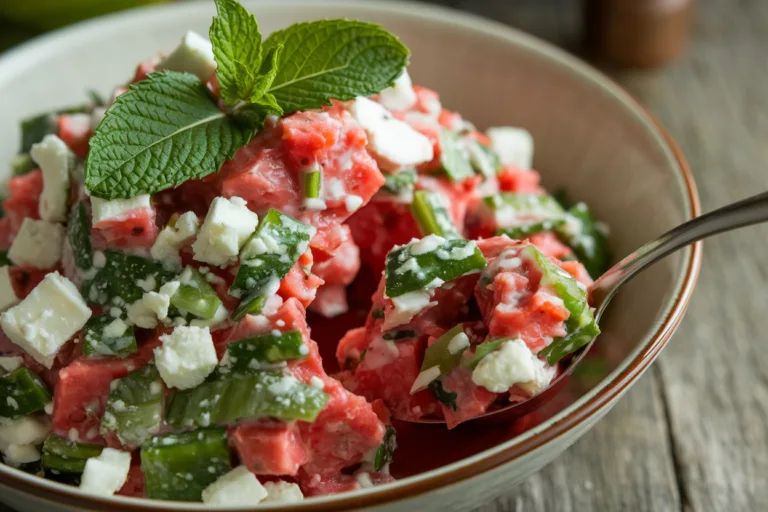Watermelon Mint Feta Salad Recipe You Must Try