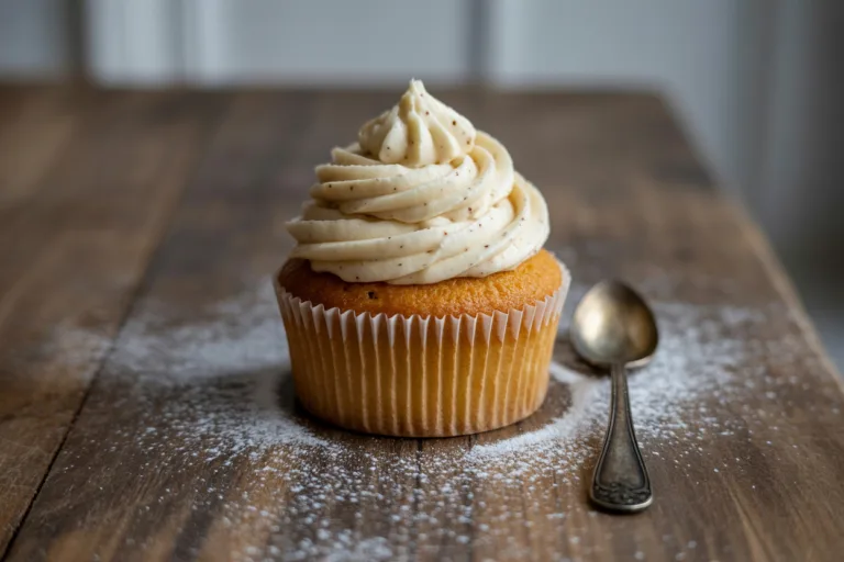Vanilla Bean Cupcake with Buttercream – Simple & Irresistible!