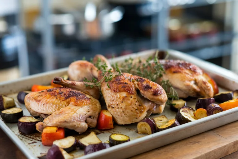 Sheet Pan Chicken and Veggies Recipe